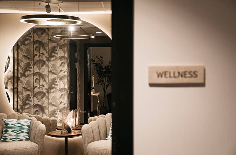 Wellness-avdelning hotell Fritiden och kongress i Ystad